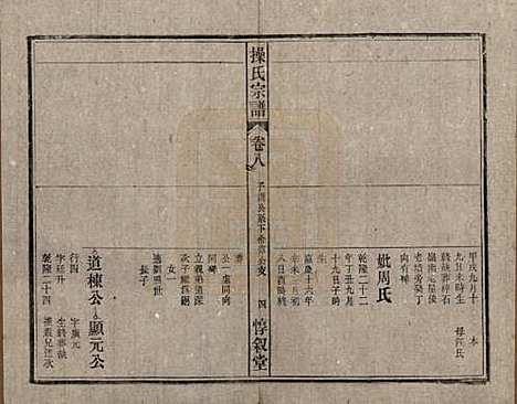 安徽[操姓] 操氏宗谱六十三卷 — 民国三十七年（1948）_八.pdf