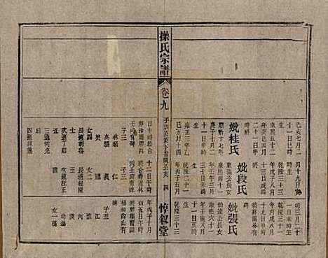 安徽[操姓] 操氏宗谱六十三卷 — 民国三十七年（1948）_九.pdf