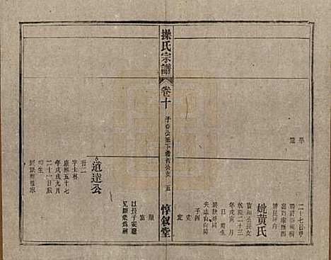 安徽[操姓] 操氏宗谱六十三卷 — 民国三十七年（1948）_十.pdf