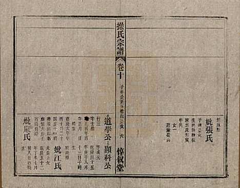 安徽[操姓] 操氏宗谱六十三卷 — 民国三十七年（1948）_十.pdf