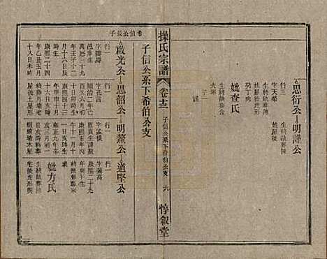 安徽[操姓] 操氏宗谱六十三卷 — 民国三十七年（1948）_十三.pdf