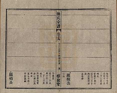 安徽[操姓] 操氏宗谱六十三卷 — 民国三十七年（1948）_十九.pdf