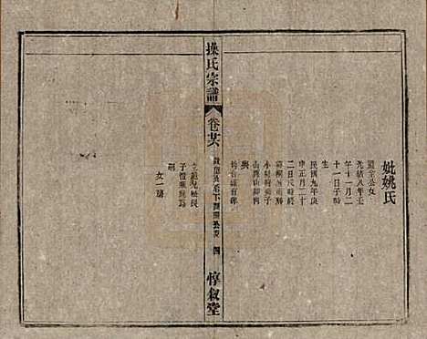 安徽[操姓] 操氏宗谱六十三卷 — 民国三十七年（1948）_二十六.pdf