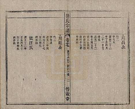 安徽[操姓] 操氏宗谱六十三卷 — 民国三十七年（1948）_二十七.pdf