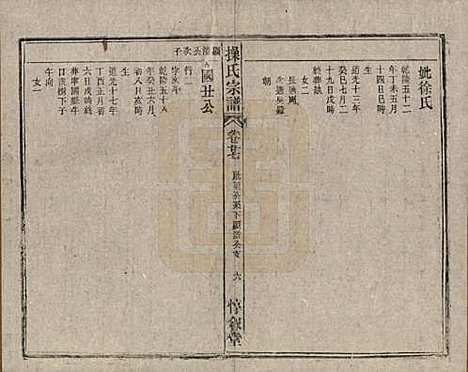 安徽[操姓] 操氏宗谱六十三卷 — 民国三十七年（1948）_二十七.pdf