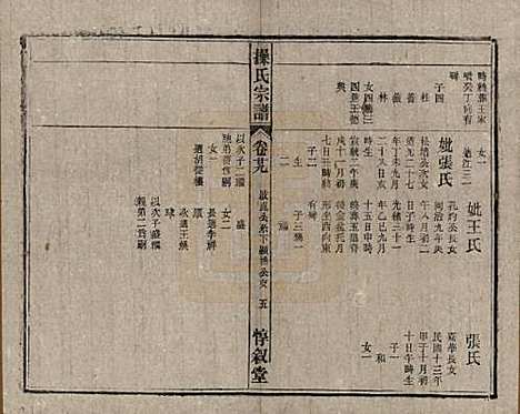 安徽[操姓] 操氏宗谱六十三卷 — 民国三十七年（1948）_二十九.pdf