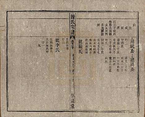 安徽[操姓] 操氏宗谱六十三卷 — 民国三十七年（1948）_三十.pdf