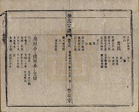 安徽[操姓] 操氏宗谱六十三卷 — 民国三十七年（1948）_三十八.pdf