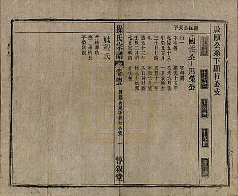 安徽[操姓] 操氏宗谱六十三卷 — 民国三十七年（1948）_四十五.pdf