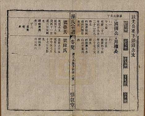 安徽[操姓] 操氏宗谱六十三卷 — 民国三十七年（1948）_四十九.pdf