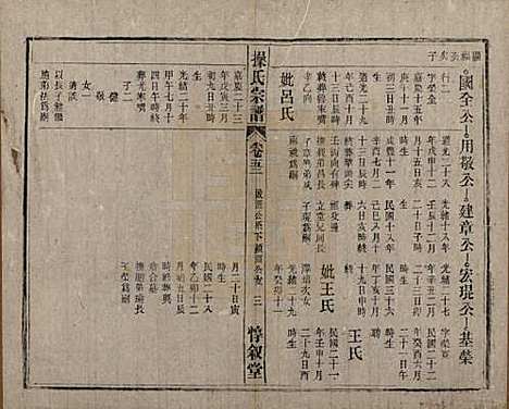 安徽[操姓] 操氏宗谱六十三卷 — 民国三十七年（1948）_五十二.pdf