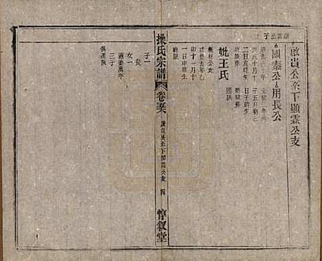 安徽[操姓] 操氏宗谱六十三卷 — 民国三十七年（1948）_五十六.pdf