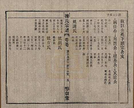 安徽[操姓] 操氏宗谱六十三卷 — 民国三十七年（1948）_五十七.pdf