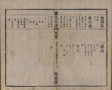 安徽[操姓] 操氏宗谱六十三卷 — 民国三十七年（1948）_五十八.pdf