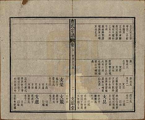 中国[曹姓] 曹氏宗谱四十五卷首三卷 — 民国二十一年（1934）_五.pdf