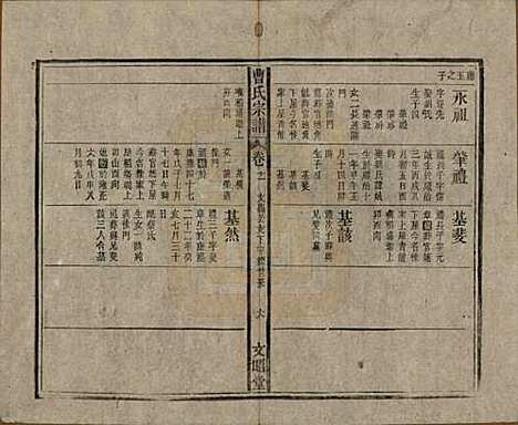 中国[曹姓] 曹氏宗谱四十五卷首三卷 — 民国二十一年（1934）_十一.pdf