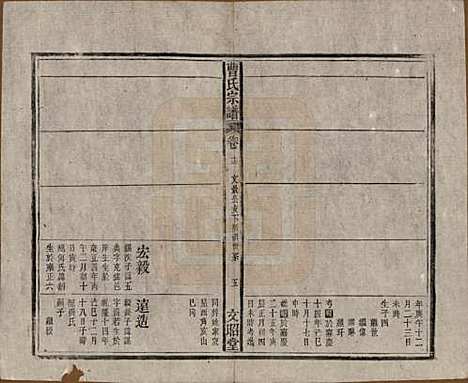 中国[曹姓] 曹氏宗谱四十五卷首三卷 — 民国二十一年（1934）_十二.pdf