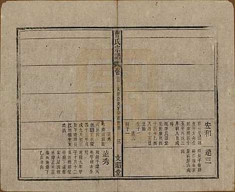 中国[曹姓] 曹氏宗谱四十五卷首三卷 — 民国二十一年（1934）_十三.pdf