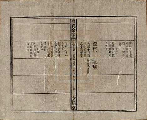 中国[曹姓] 曹氏宗谱四十五卷首三卷 — 民国二十一年（1934）_十四.pdf