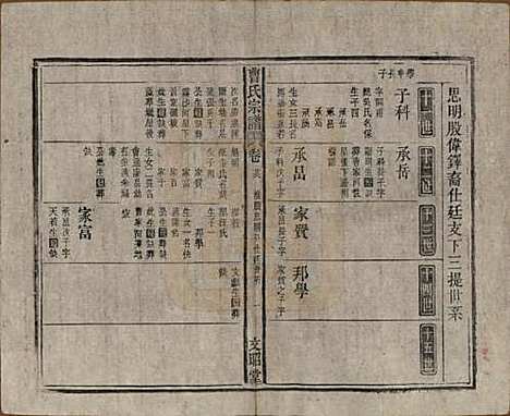 中国[曹姓] 曹氏宗谱四十五卷首三卷 — 民国二十一年（1934）_二十六.pdf