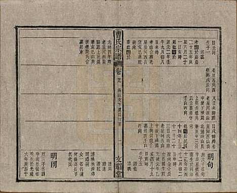 中国[曹姓] 曹氏宗谱四十五卷首三卷 — 民国二十一年（1934）_二十九.pdf