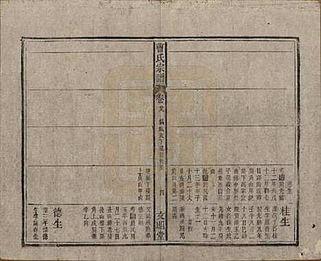 中国[曹姓] 曹氏宗谱四十五卷首三卷 — 民国二十一年（1934）_二十九.pdf