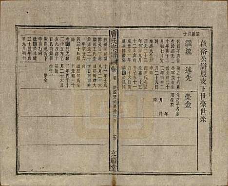 中国[曹姓] 曹氏宗谱四十五卷首三卷 — 民国二十一年（1934）_三十七.pdf