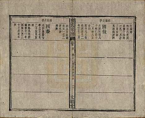 中国[曹姓] 曹氏宗谱四十五卷首三卷 — 民国二十一年（1934）_四十.pdf