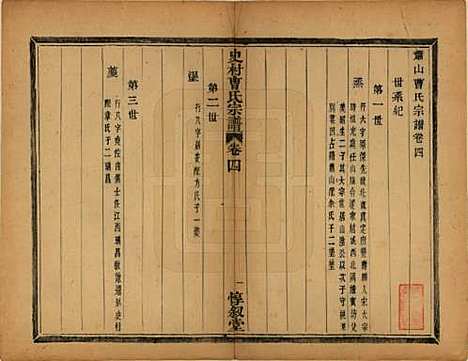 浙江[曹姓] 萧山史村曹氏宗谱二十五卷 — 民国三年（1914）_四.pdf