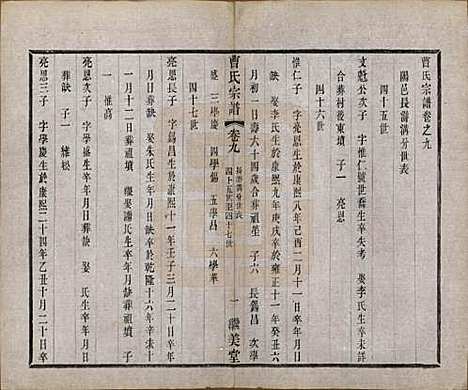 中国[曹姓] 曹氏宗谱十卷 — 民国四年（1915）_九.pdf