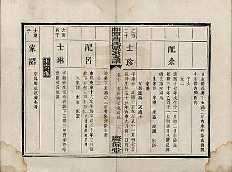 湖南[曹姓] 湘潭曹氏鼎公支谱二十卷首一卷 — 清光绪二十年（1894）_十.pdf