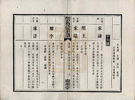 湖南[曹姓] 湘潭曹氏鼎公支谱二十卷首一卷 — 清光绪二十年（1894）_十四.pdf