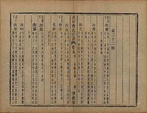 浙江[曹姓] 萧山史村曹氏宗谱二十五卷附补遗一卷 — 清光绪九年（1880）_九.pdf