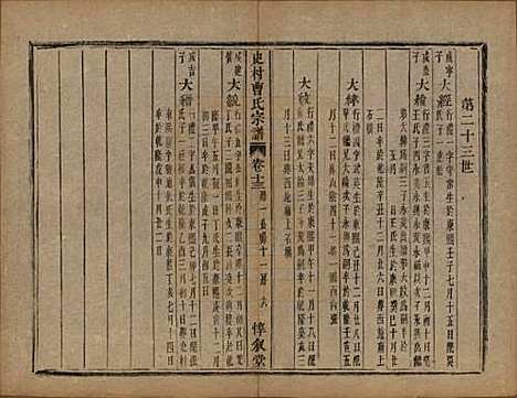 浙江[曹姓] 萧山史村曹氏宗谱二十五卷附补遗一卷 — 清光绪九年（1880）_十三.pdf