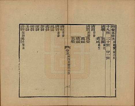 浙江[查姓] 海宁查氏族谱十六卷世系五卷末一卷 — 清宣统元年（1909）_十九.pdf