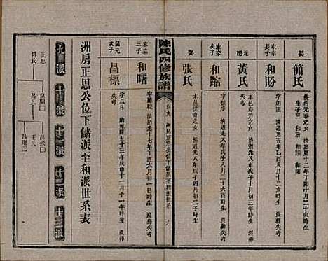 湖南[陈姓] 陈氏四修族谱 — 民国37年[1948]_九.pdf