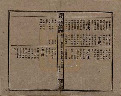 湖南[陈姓] 陈氏三修族谱 — 民国7年(1918)_十三.pdf