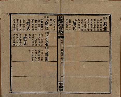 湖南[陈姓] 扶槎陈氏四修族谱 — 民国二年(1913)_二十.pdf