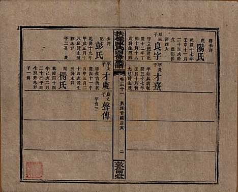 湖南[陈姓] 扶槎陈氏四修族谱 — 民国二年(1913)_三十一.pdf