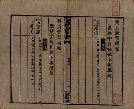 湖南[陈姓] 扶槎陈氏四修族谱 — 民国二年(1913)G201.pdf