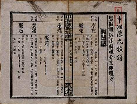 湖南[陈姓] 中湘陈氏族谱三十二卷 — 民国九年（1920）_二十七.pdf