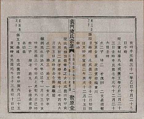 浙江[陈姓] 义门陈氏宗谱一百卷 — 民国三十八年（1949）_九十一.pdf