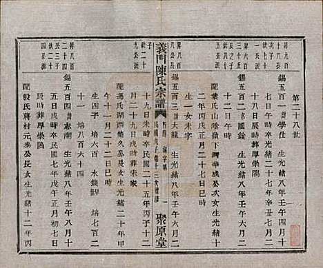 浙江[陈姓] 义门陈氏宗谱一百卷 — 民国三十八年（1949）_九十三.pdf