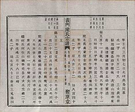 浙江[陈姓] 义门陈氏宗谱一百卷 — 民国三十八年（1949）_九十三.pdf