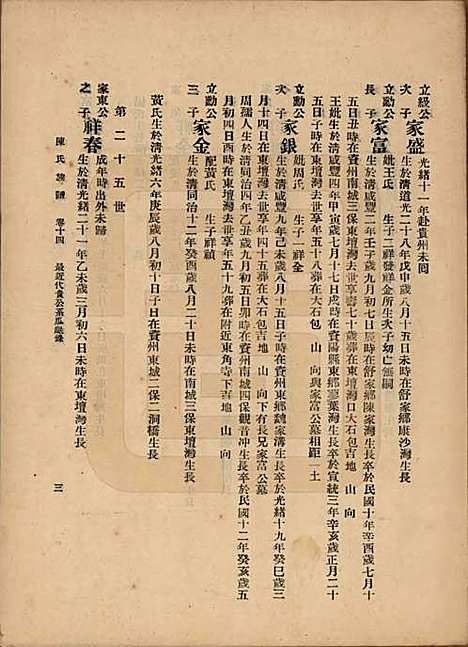 中国[陈姓] 陈氏族谱十八卷 — 民国十八年（1929）_十四.pdf