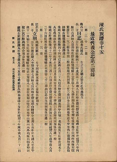 中国[陈姓] 陈氏族谱十八卷 — 民国十八年（1929）_十五.pdf