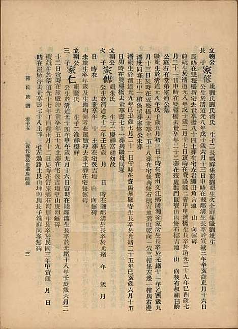 中国[陈姓] 陈氏族谱十八卷 — 民国十八年（1929）_十五.pdf