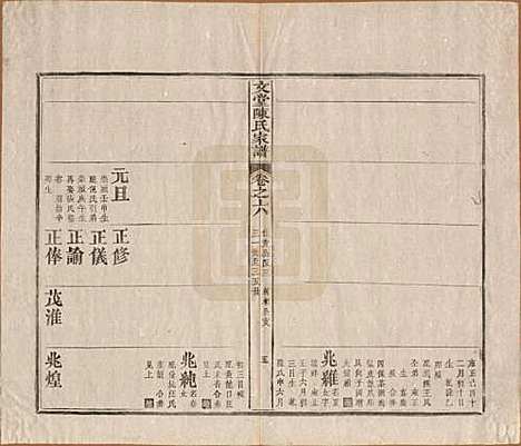 安徽[陈姓] 文堂陈氏家谱十四卷首一卷末一卷 — 民国十七年（1928）_六.pdf