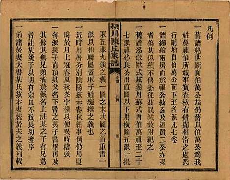 湖南[陈姓] 陈氏续修家谱 — 民国十四年(1925)_一.pdf