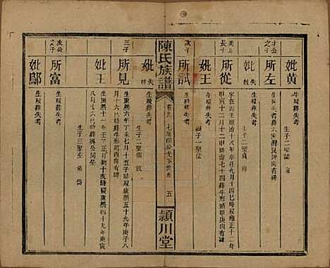 湖南[陈姓] 陈氏族谱 — 民国四年(1915)_十一.pdf